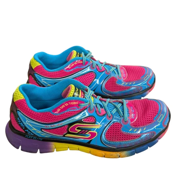 Skechers Flex Elite SKX Run Now Sneakers Size 8.5 - Picture 15 of 16